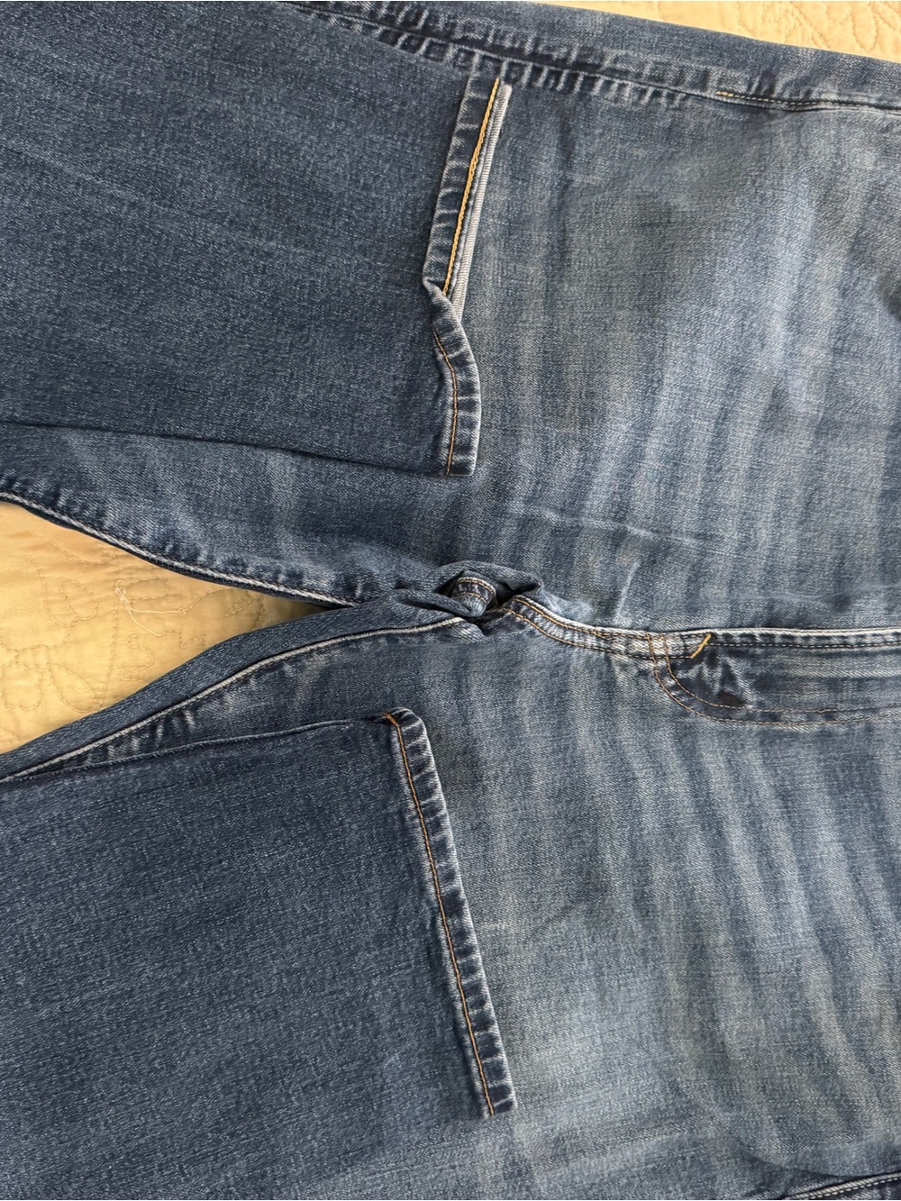 American Eagle Men's Blue Denim Jeans - athletic Fit